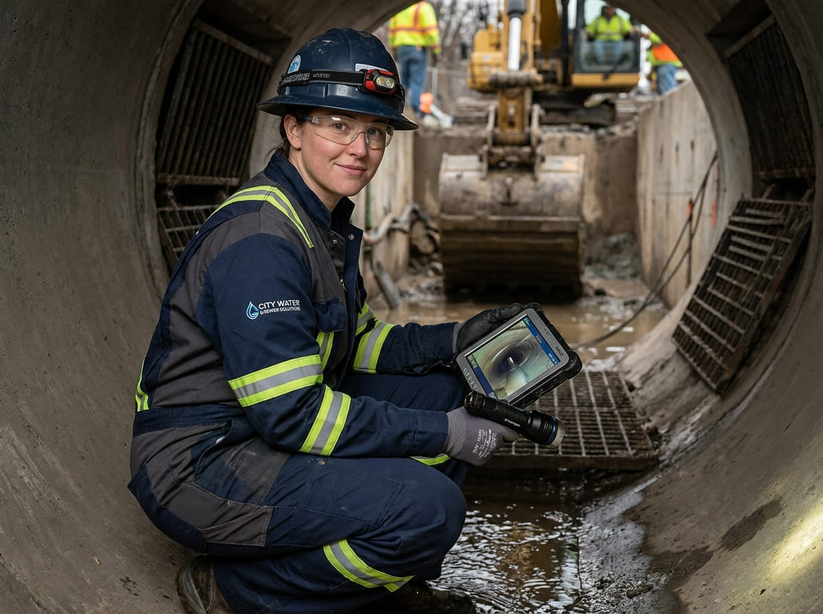 Sewer Line Inspection & Replacement in Oakdale
